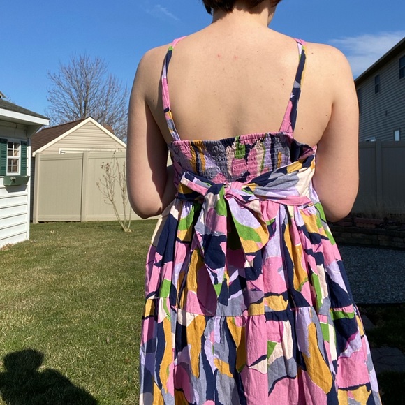 Colorful Midi Dress - Picture 3 of 8